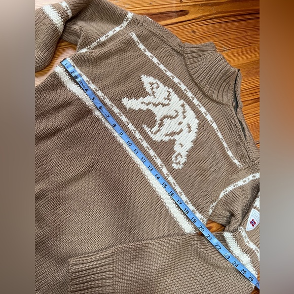 Dale of Norway Isbjorn Unisex Sweater - Tan/Cream - Picture 12 of 12